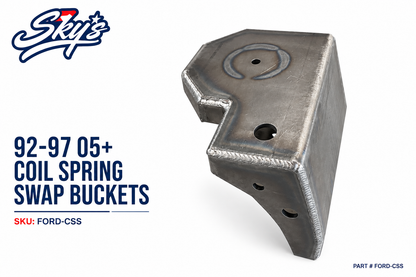 92-97 05+ Coil Spring Swap Buckets