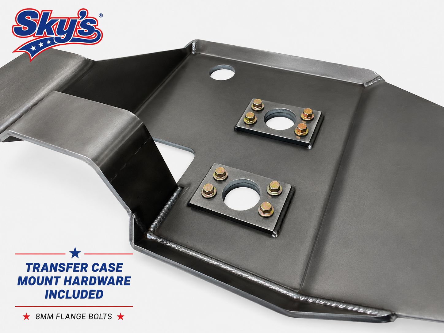 Toyota Dual Transfer Case Skid Plate Crossmember – Sky's Offroad
