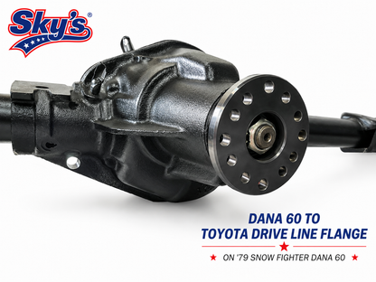 Dana 60 to Toyota Pinion Flange