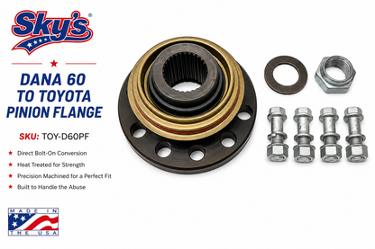 Dana 60 to Toyota Pinion Flange