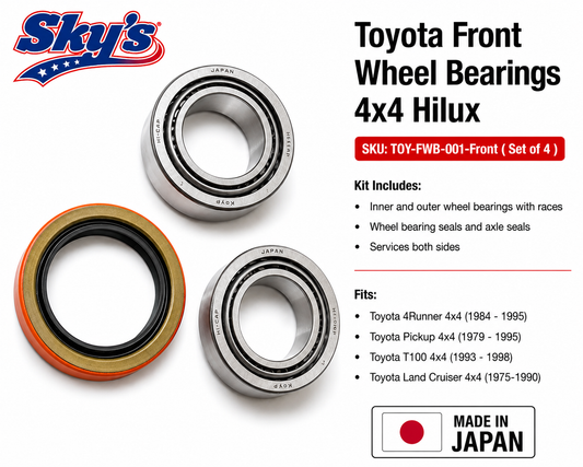 Toyota Front Wheel Bearings 4x4 Hilux