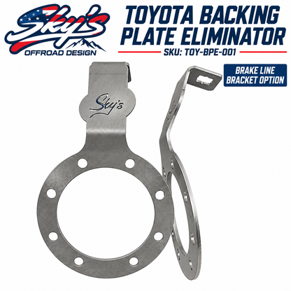 Toyota Backing Plate Eliminator