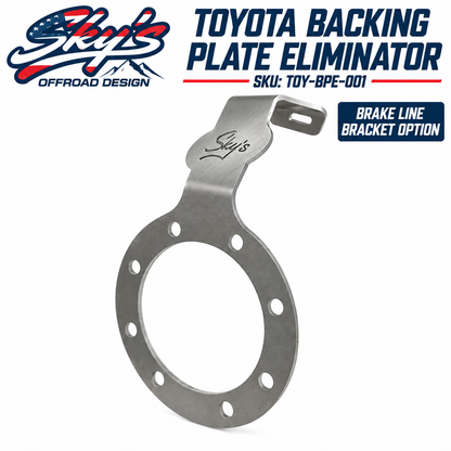 Toyota Backing Plate Eliminator