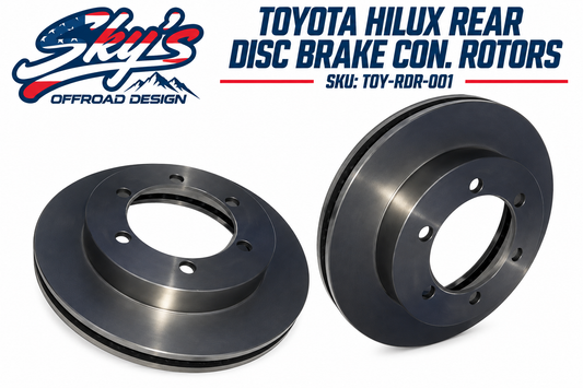 Toyota Hilux Rear Disc Brake Con. Rotors