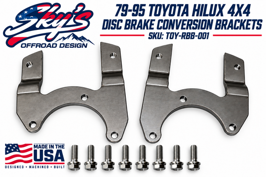 79-95 Toyota Hilux 4x4 Disc Brake Conversion Brackets