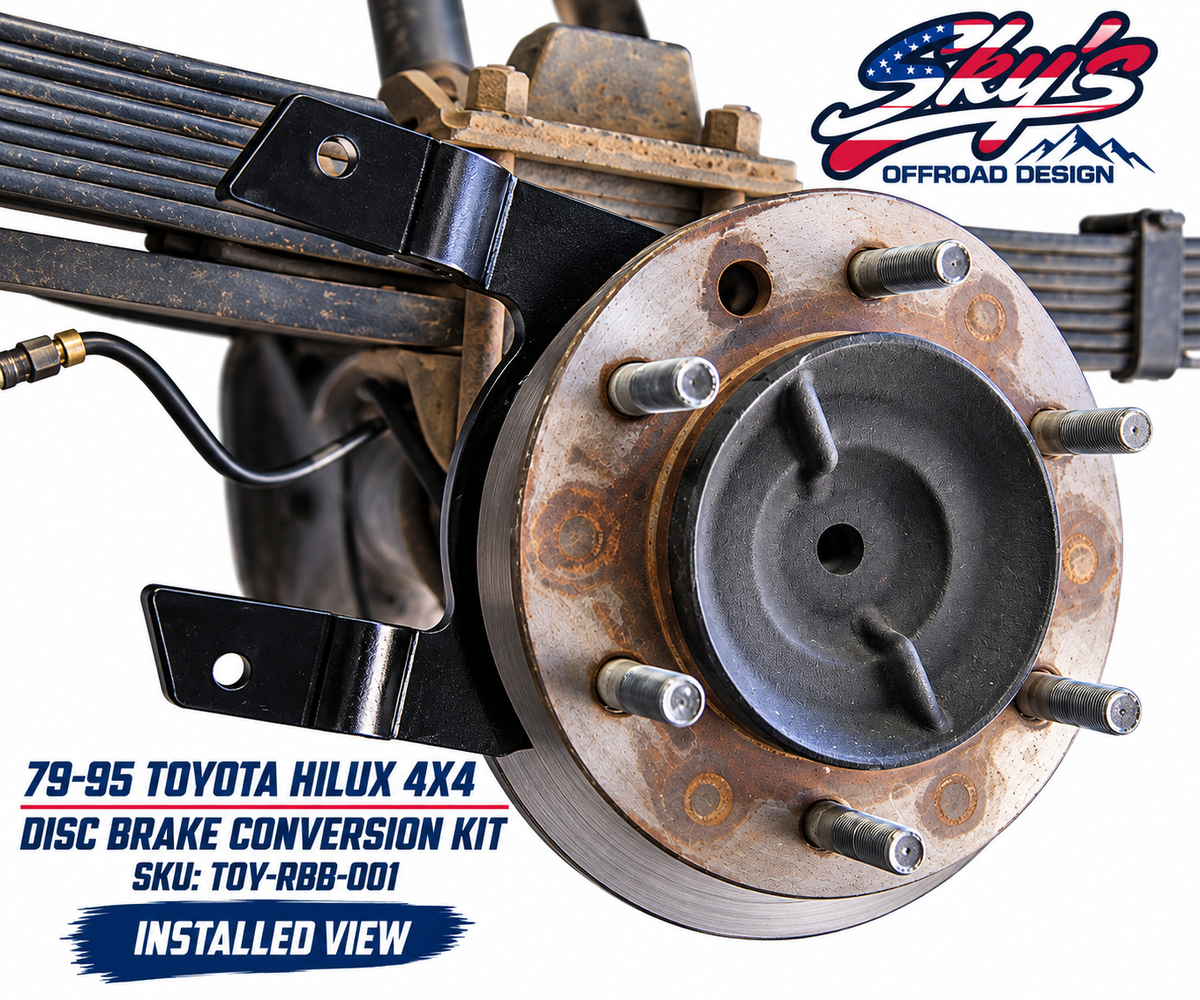 79-95 Toyota Hilux 4x4 Disc Brake Conversion Brackets