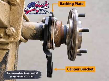 79-95 Toyota Hilux 4x4 Disc Brake Conversion Brackets