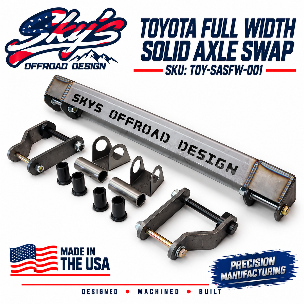 Toyota Full Width Solid Axle Swap