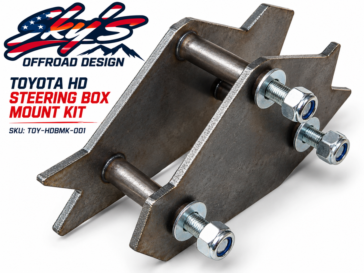 Toyota HD Steering Box Mount Kit