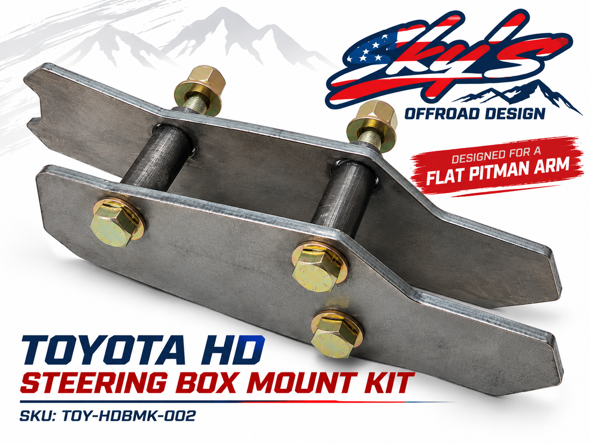Toyota HD Steering Box Mount Kit
