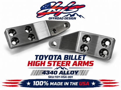 Toyota Billet High Steer Arms