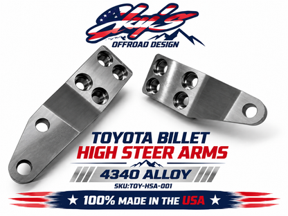 Toyota Billet High Steer Arms