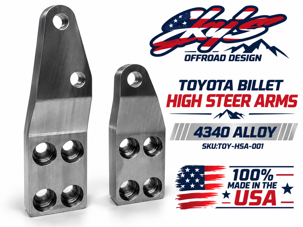Toyota Billet High Steer Arms