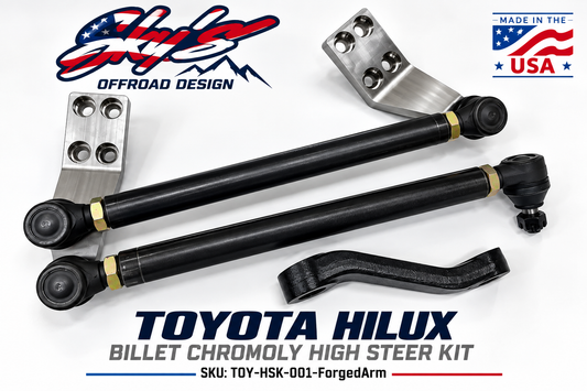 Toyota Hilux Billet Chromoly High Steer Kit