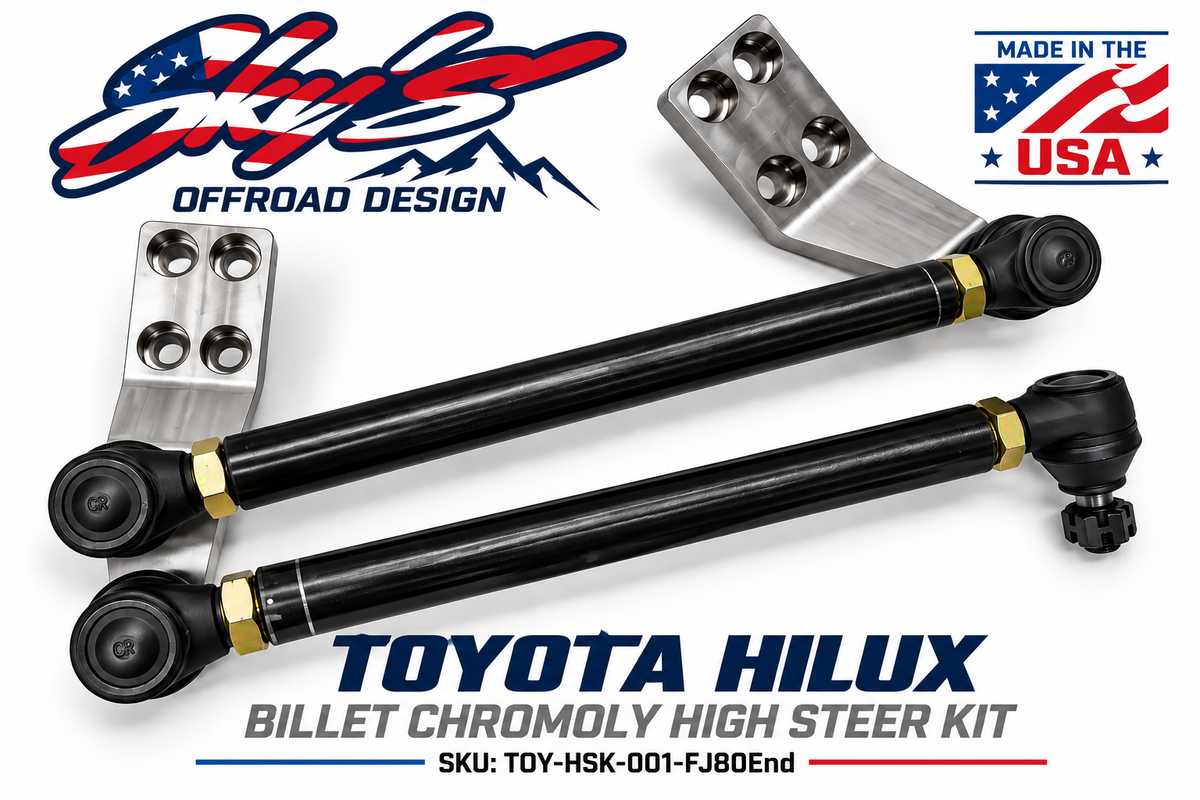 Toyota Hilux Billet Chromoly High Steer Kit