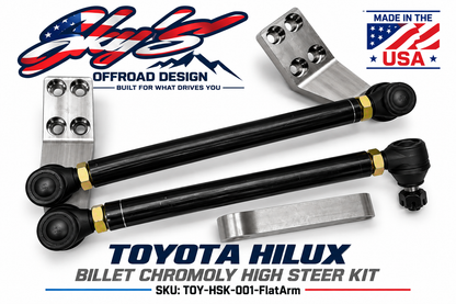 Toyota Hilux Billet Chromoly High Steer Kit