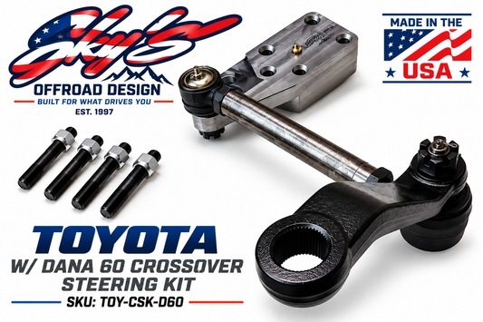 Toyota w/ Dana 60 Crossover Steering Kit