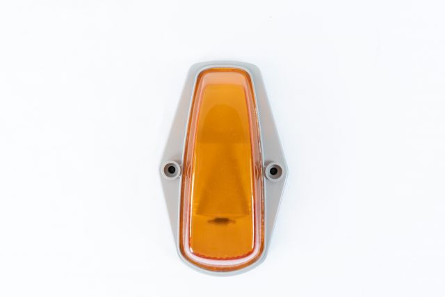 Complete Performance Amber Cab Light Kit - Dark Gray Base - 1973-1997 Ford F-Series