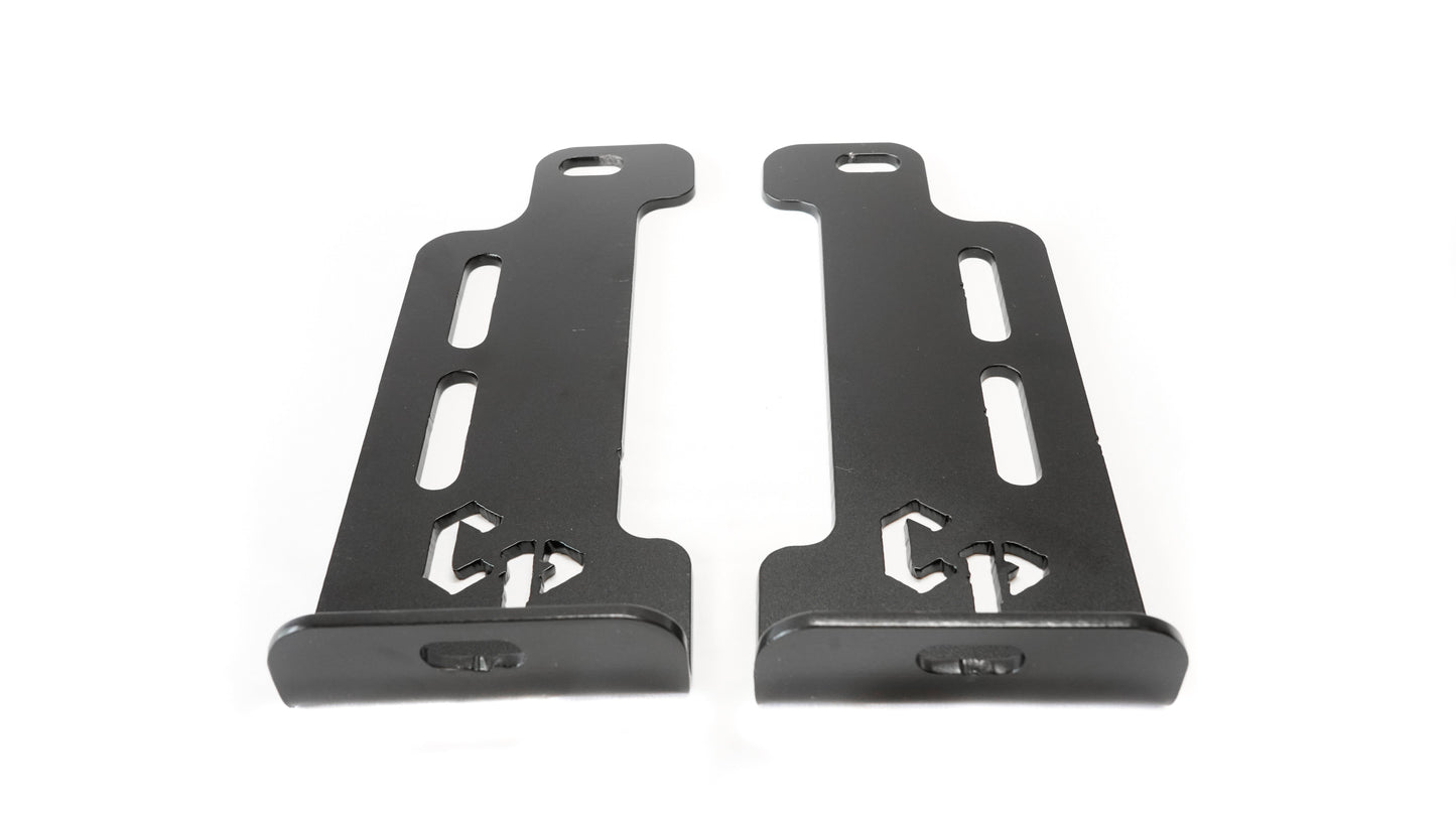 Complete Performance OBS to 08-10 SuperDuty Bumper Conversion Brackets - 1992-1997 Ford F-Series & Bronco