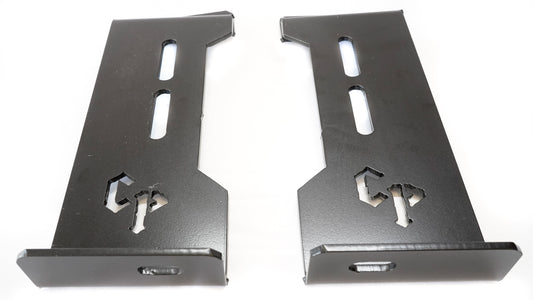 Complete Performance OBS to 2017-19 Superduty Bumper Conversion Brackets - 1992-1997 Ford F-Series & Bronco