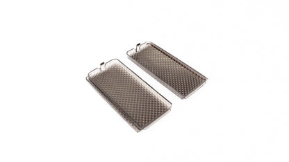 Complete Performance Door Lenses - Smoked - 1992-1997 Ford F-Series