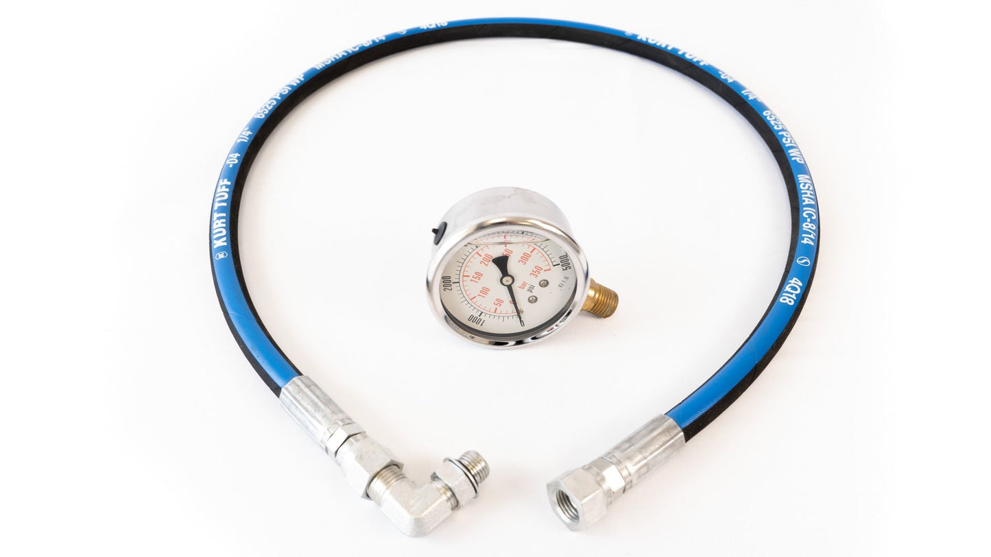 Complete Performance Fuel Pressure Test Gauge - 1994-2003 Ford F-Series