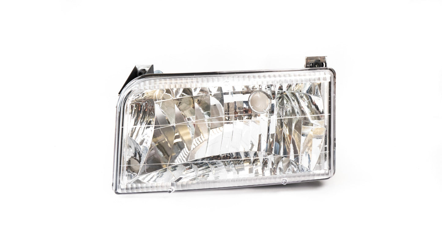 Complete Performance Six Piece Clear Headlight Kit - 1992-1997 Ford F-Series & Bronco