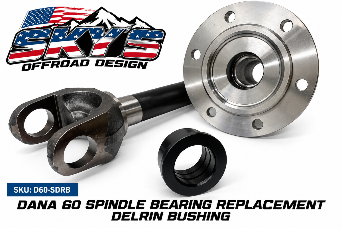 Dana 60 spindle bearing replacment delrin bushing