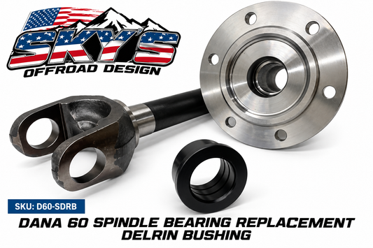 Dana 60 spindle bearing replacment delrin bushing