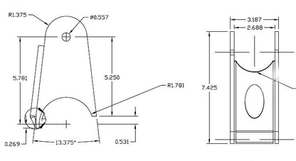 Traction Bar Axle Mount