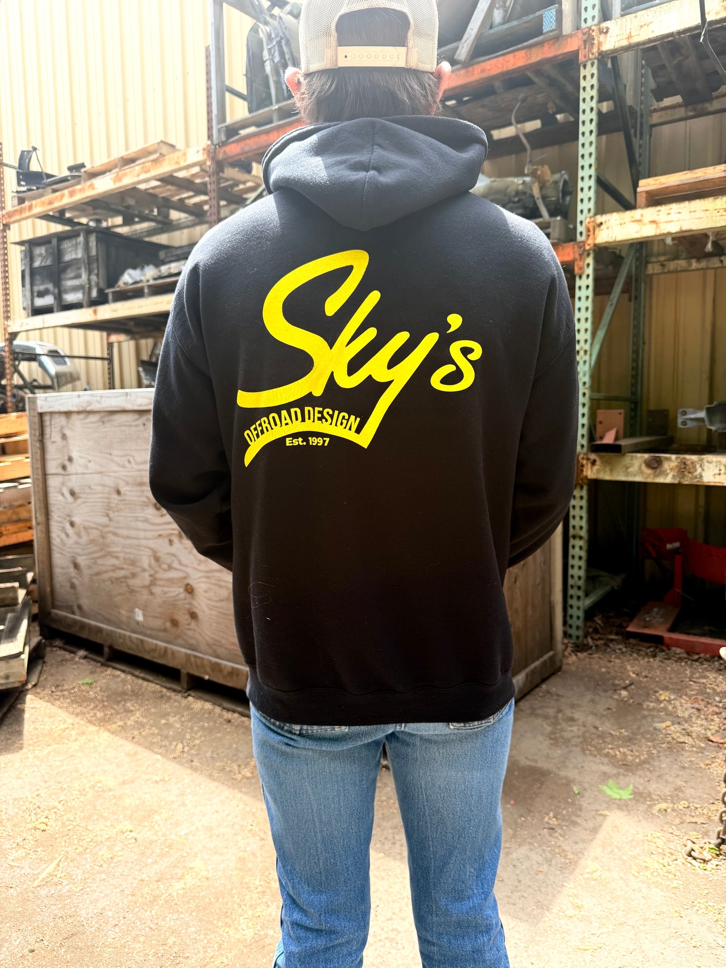 Sky's Logo Hoodies