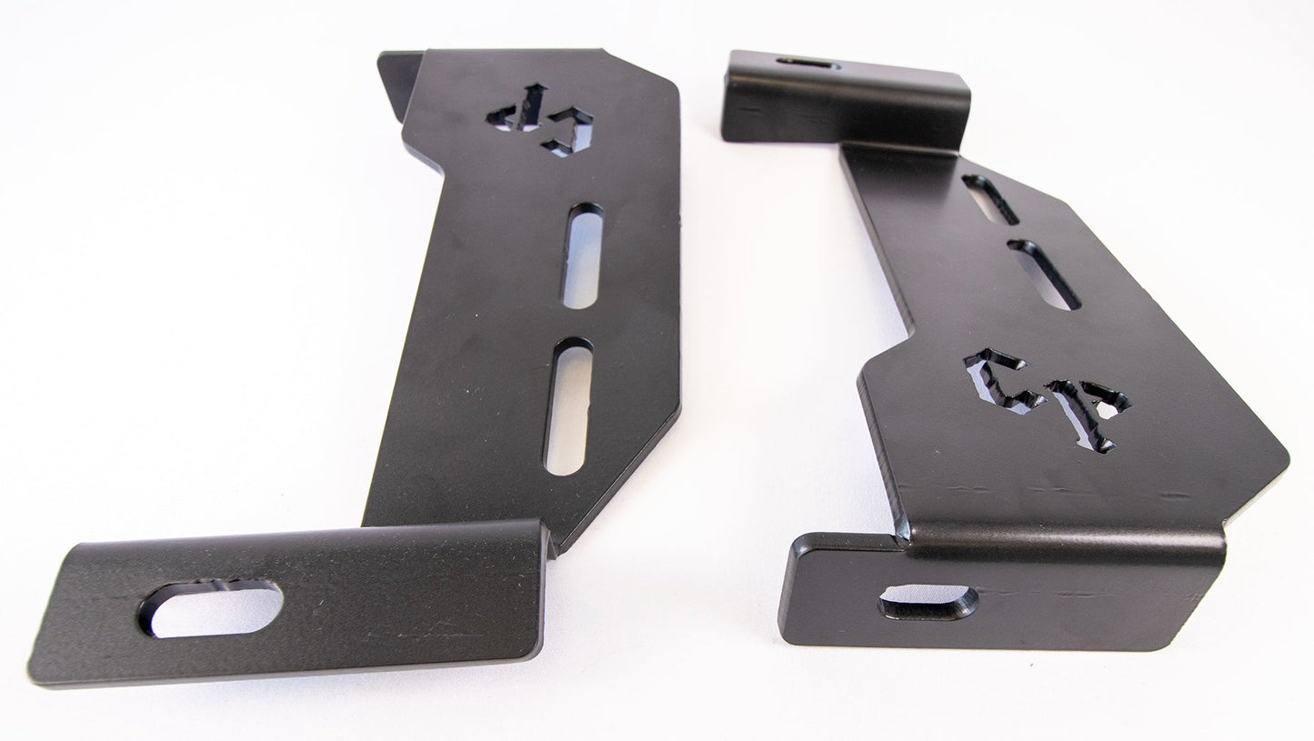 Complete Performance Superduty Bumper Conversion Brackets (OBS to 20-22) - 1992-1997 Ford F-Series & Bronco