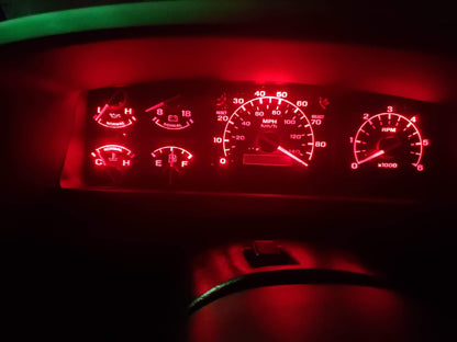 Complete Performance Cluster LED Bulbs ONLY Kit - 1992-1997 Ford F-Series & Bronco