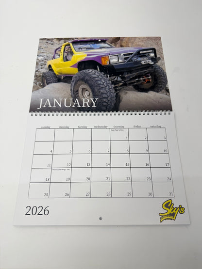 2026 Calendar