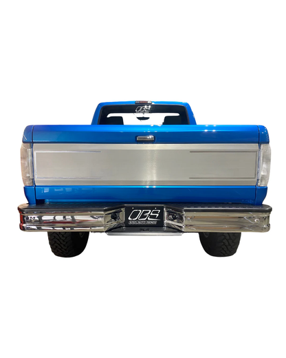 Tailgate Panel With Machined lines