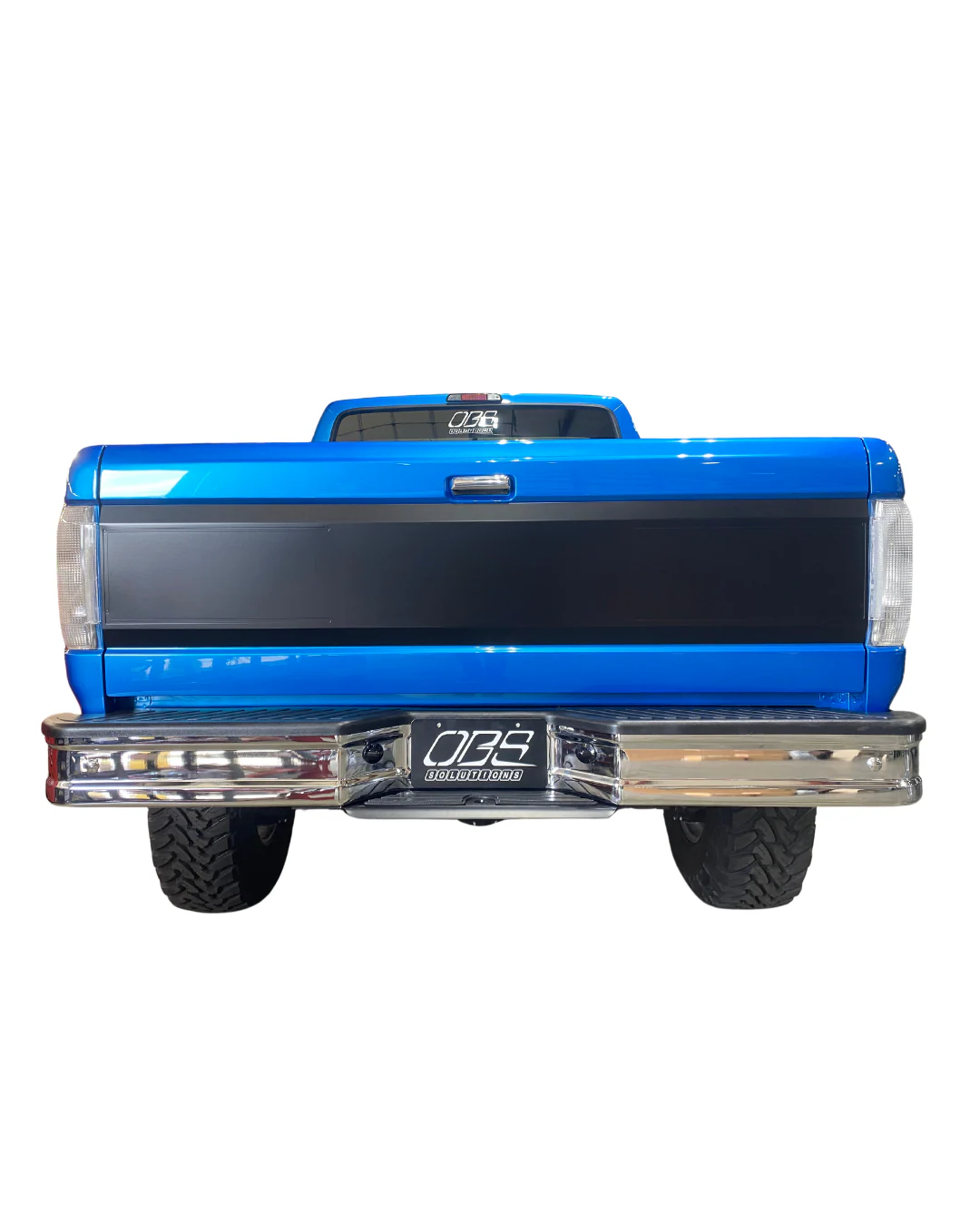 Tailgate Panel With Machined lines