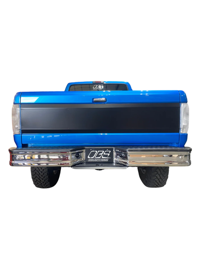 Tailgate Panel With Machined lines
