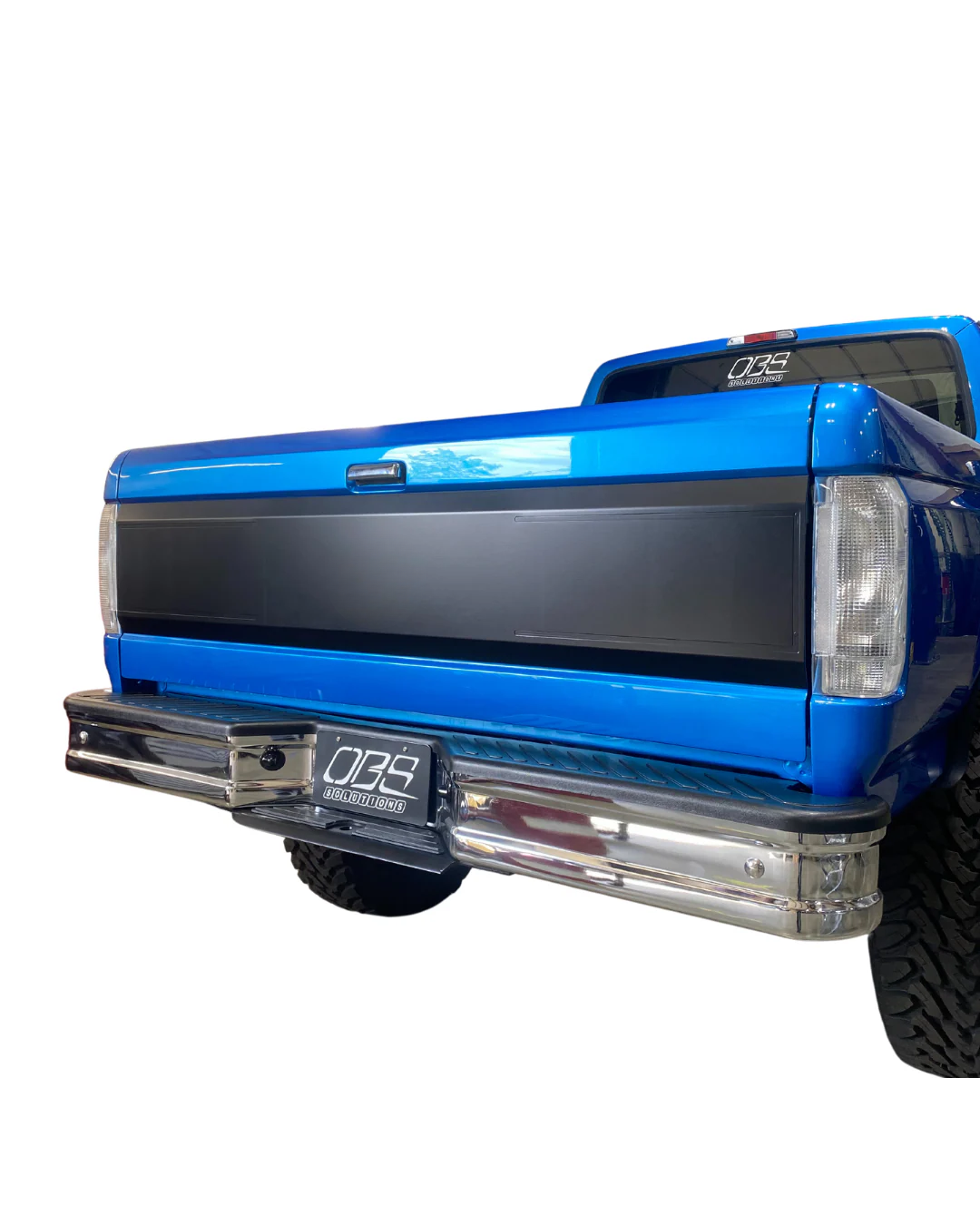 Tailgate Panel With Machined lines