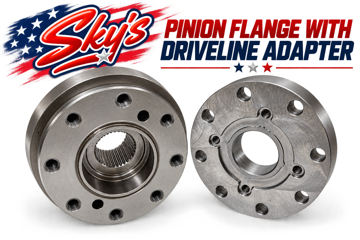 2011-2016 Sterling 10.5 37 Spline Axle To Toyota Driveline Adapter