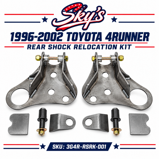 1996-2002 Toyota 4Runner Rear Shock Relocation Kit