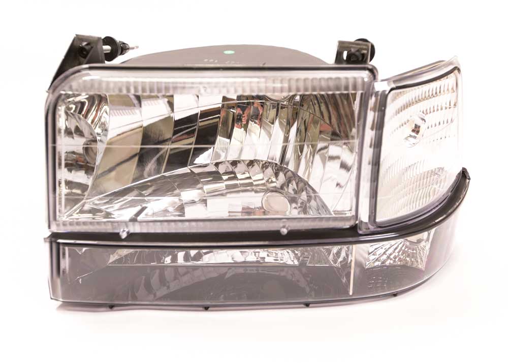 Complete Performance Six Piece Clear Headlight Kit - 1992-1997 Ford F-Series & Bronco