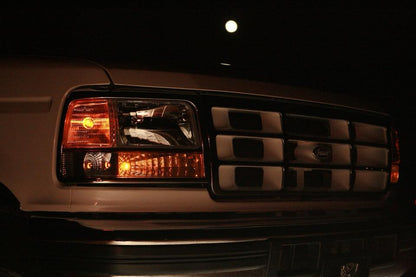 Complete Performance Six Piece Clear Headlight Kit - 1992-1997 Ford F-Series & Bronco