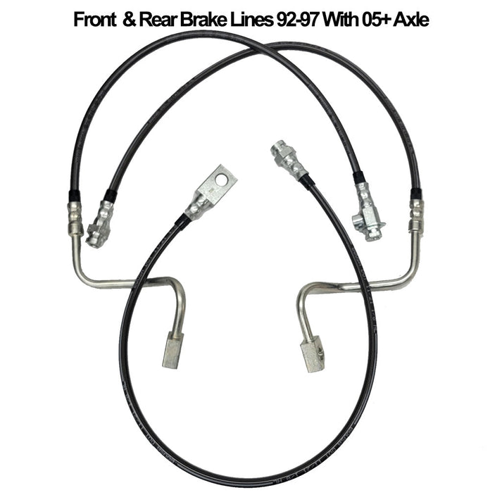 92-97 F-Series 05+ Super Duty Conversion Brake Lines – Sky's Offroad Design