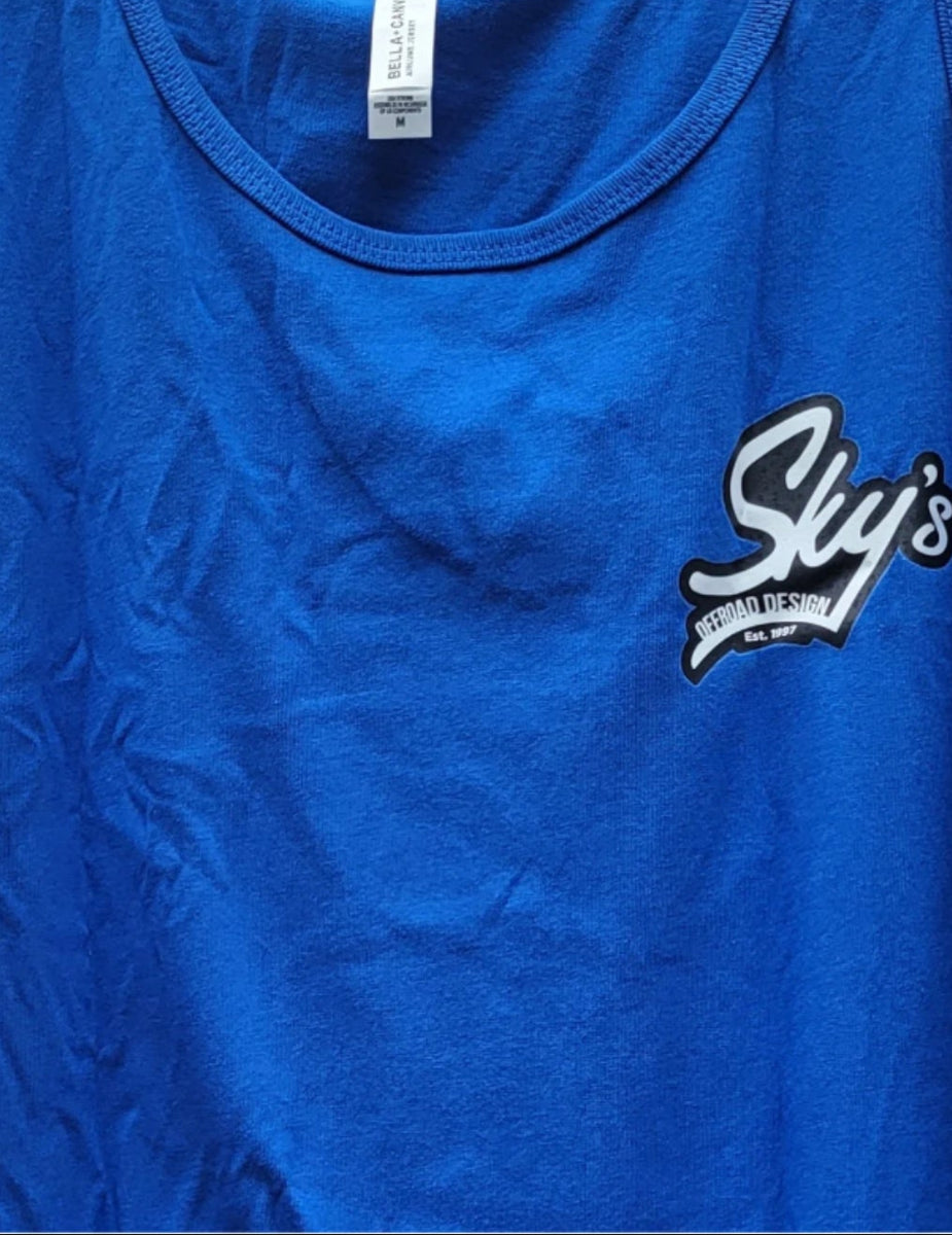 Skys Men's Tank Top Sky's Offroad Design