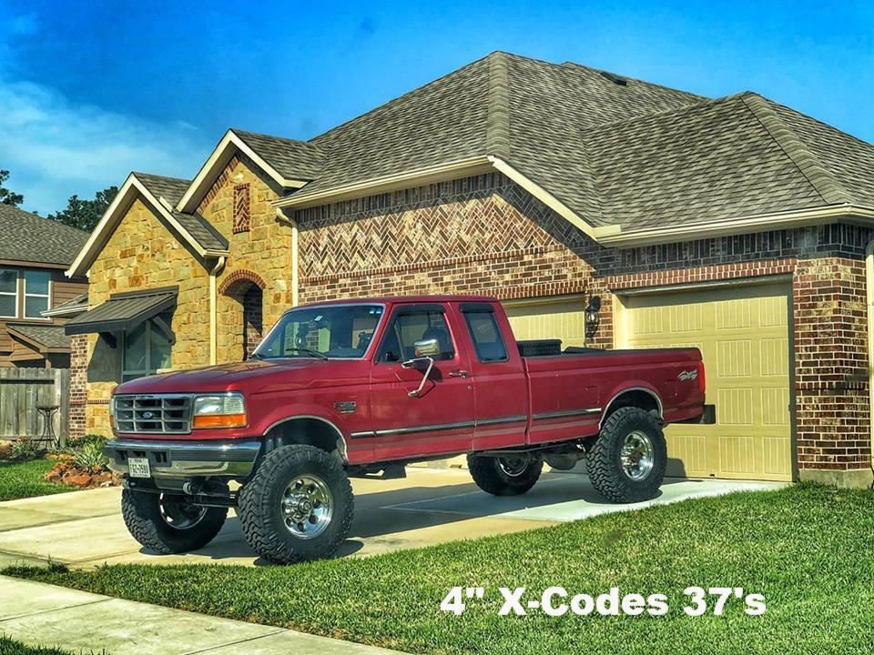 92-97 F-250/350 Shackle Reversal Kits (Super Duty spring)