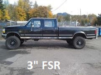 92-97 F-250/350 Shackle Reversal Kits (OBS Spring)