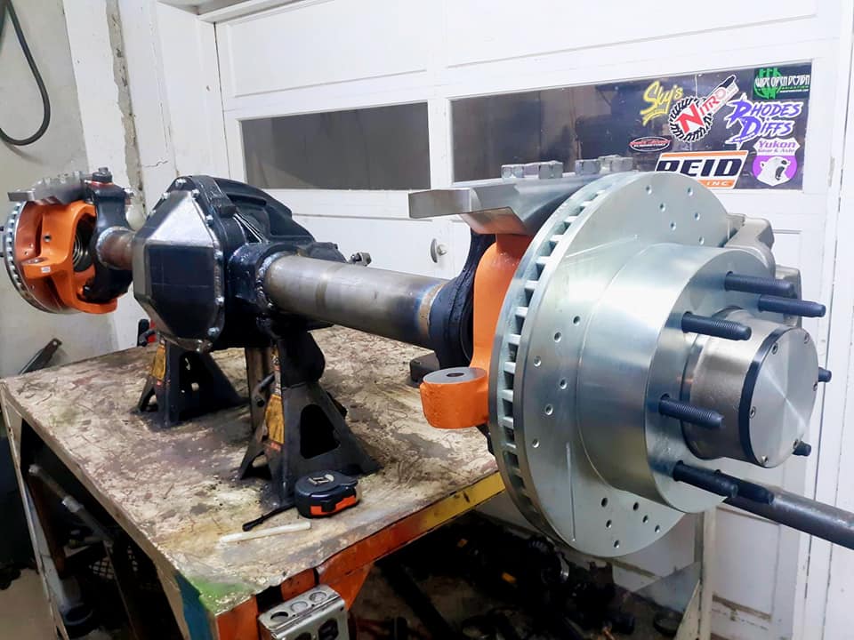 12.5 & Up Ford Superduty Reid Knuckle and Steering Arm