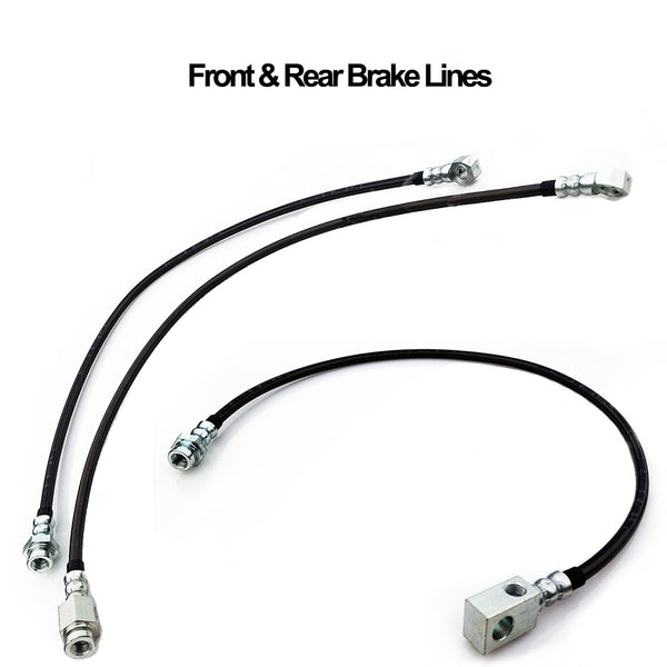 85-97 Ford Brake Lines - Extended, Super Duty Conversion