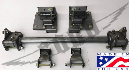 88-97 Chevy/GMC 3" Bolt-On SAS Hanger Kit (31.5" Spring Center) for GMT 400 Chassis