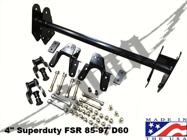 92-97 F-250/350 Shackle Reversal Kits (Super Duty spring)